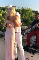 JENNY MCCARTHY in Bikini at a Beach in Turks and Caicos 08/31/2019