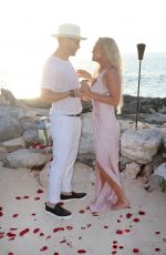 JENNY MCCARTHY in Bikini at a Beach in Turks and Caicos 08/31/2019