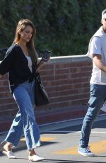 JESSICA ALBA and Cash Warren Out in Los Angeles 09/13/2019