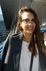 JESSICA ALBA Arrives at a Airport 09/29/2019