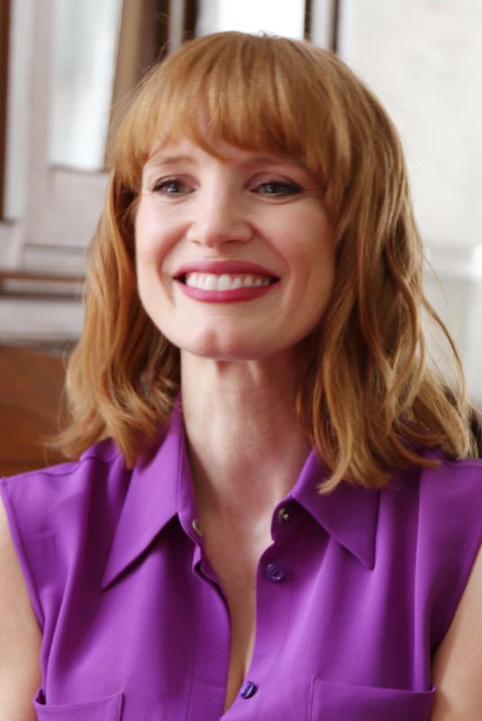 JESSICA CHASTAIN at It: Chapter Two Press Conference in Pasadena 08/25/2019