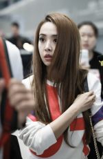 JOLIN TSAI at Shanghai Hongqiao International Airport 09/08/2019