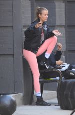 JOSEPHINE SKRIVER at Dogpound Gym in New York 09/07/2019