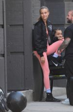 JOSEPHINE SKRIVER at Dogpound Gym in New York 09/07/2019