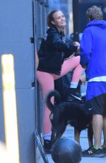 JOSEPHINE SKRIVER at Dogpound Gym in New York 09/07/2019