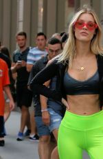 JOY CORRIGAN on the Set of a Photoshoot in New York 08/31/2019