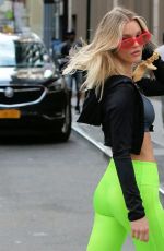 JOY CORRIGAN on the Set of a Photoshoot in New York 08/31/2019