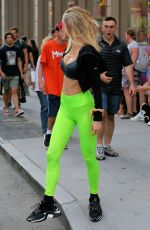 JOY CORRIGAN on the Set of a Photoshoot in New York 08/31/2019