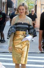 JULIA CHAN on the Set of Katy Keene Series in New York 09/23/2019