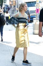 JULIA CHAN on the Set of Katy Keene Series in New York 09/23/2019
