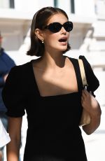 KAIA GERBER and CAMILA MENDES Out at Milan Fashion Week 09/21/2019
