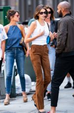 KAIA GERBER and CINDY CRAWFORD Out and About in New York 09/07/2019