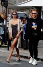 KAIA GERBER and Tommy Dorfman Leaves L