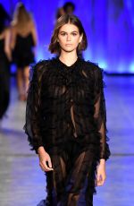 KAIA GERBER at Alberta Ferretti Runway Show at Milan Fashion Week 09/18/2019