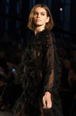 KAIA GERBER at Alberta Ferretti Runway Show at Milan Fashion Week 09/18/2019