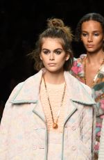 KAIA GERBER at Fendi Runway Show at Milan Fashion Week 09/19/2019