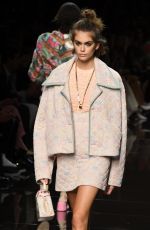 KAIA GERBER at Fendi Runway Show at Milan Fashion Week 09/19/2019