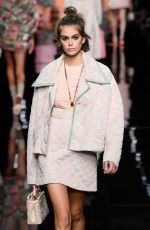 KAIA GERBER at Fendi Runway Show at Milan Fashion Week 09/19/2019