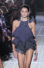 KAIA GERBER at Isabel Marant Runway Show at Paris Fashion Week 09/26/2019