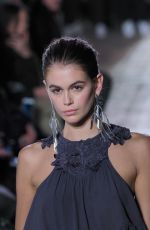 KAIA GERBER at Isabel Marant Runway Show at Paris Fashion Week 09/26/2019