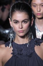 KAIA GERBER at Isabel Marant Runway Show at Paris Fashion Week 09/26/2019