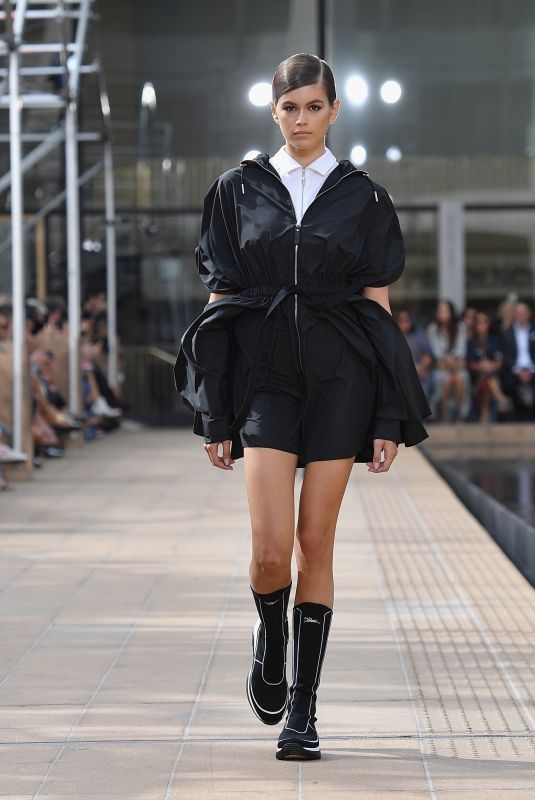 KAIA GERBER at Longchamp Spring/Summer 2020 Runway Show at New York Fashion Week 09/07/2019