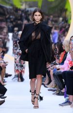 KAIA GERBER at Valentino Runway Show at Paris Fashion Week 09/29/2019