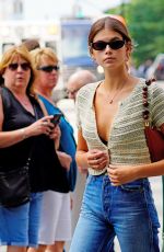 KAIA GERBER in Denim Out in New York 09/04/2019