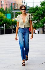 KAIA GERBER in Denim Out in New York 09/04/2019