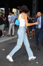 KAIA GERBER Leaves a Fashion Show in New York 09/10/2019