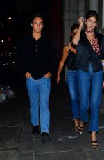KAIA GERBER Out for Dinner in New York 09/04/2019