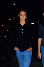 KAIA GERBER Out for Dinner in New York 09/04/2019