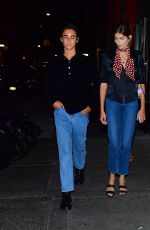 KAIA GERBER Out for Dinner in New York 09/04/2019