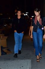 KAIA GERBER Out for Dinner in New York 09/04/2019