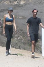 KAIA GERBER Out Hiking in Los Angeles 08/31/2019