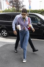 KAIA GERBER Out in Milan 09/18/2019