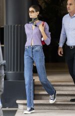 KAIA GERBER Out in Milan 09/18/2019