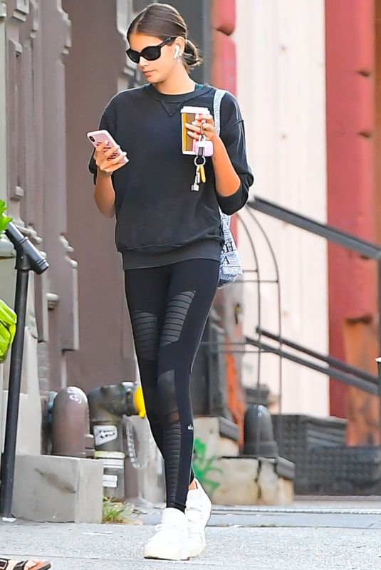 KAIA GERBER Out on Her 18th Birthday in New York 09/03/2019