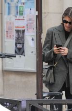 KAIA GERBER Riding a Scooter Out in Paris 09/30/2019