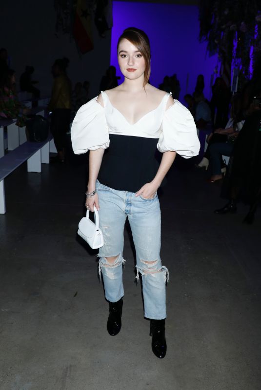KAITLYN DEVER at Prabal Gurung Show at New York Fashion Week 09/08/2019