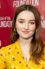 KAITLYN DEVER at Sag-aftra Foundation Conversation with Booksmart in Los Angeles 09/18/2019