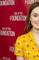 KAITLYN DEVER at Sag-aftra Foundation Conversation with Booksmart in Los Angeles 09/18/2019