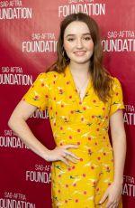 KAITLYN DEVER at Sag-aftra Foundation Conversation with Booksmart in Los Angeles 09/18/2019