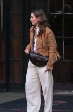 KAITLYN DEVER Leaves Bowery Hotel in New York 09/08/2019
