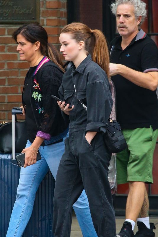 KAITLYN DEVER Leaves Bowery Hotel in New York 09/12/2019