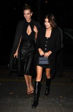 KARLIE KLOSS and KAIA GERBER at Karl Lagerfeld Tribute in Paris 09/25/2019