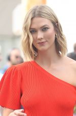 KARLIE KLOSS Arrives at Caroline Herrera Fashion Show in New York 09/09/2019