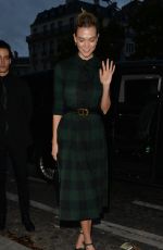 KARLIE KLOSS Out and About in Paris 09/25/2019