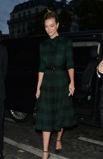 KARLIE KLOSS Out and About in Paris 09/25/2019