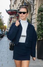 KARLIE KLOSS Out in Paris 09/23/2019